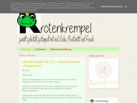 kroetenkrempel.blogspot.com Webseite Vorschau