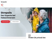 strepsils.ch Webseite Vorschau