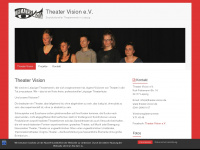 theater-vision.de Webseite Vorschau