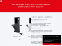 social-media-box.com Webseite Vorschau