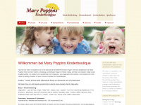mary-poppins-kinderboutique.de Webseite Vorschau