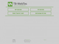 tb-webtec.de Webseite Vorschau