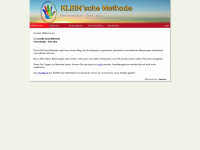 kleinsche-methode.com Webseite Vorschau