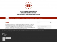 berliner-gespraechskreis.eu Webseite Vorschau