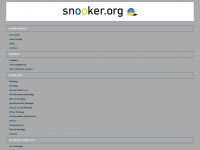snooker.org