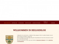 heiligenloh.de Webseite Vorschau