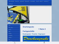 drachengrube.de Webseite Vorschau