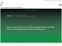 ppw.philosophie.uni-muenchen.de Webseite Vorschau