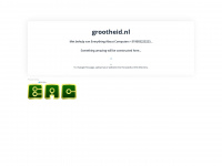 grootheid.nl Webseite Vorschau