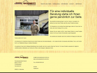schreinerwerkstatt-schmitt.de Webseite Vorschau