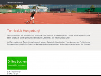 tennisclub-hungerburg.at Webseite Vorschau