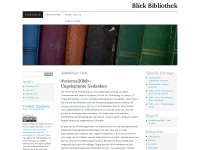 blickwinkelbibliothek.wordpress.com Webseite Vorschau