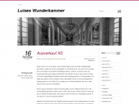 luiseswunderkammer.wordpress.com Webseite Vorschau