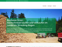 biomasse-ecker.de Webseite Vorschau