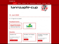 tannzapfe-cup.ch Webseite Vorschau