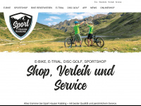 sport-hauser-kaibling.com Webseite Vorschau