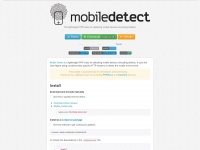 mobiledetect.net Thumbnail