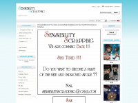 sensibilityscrapping.com Webseite Vorschau