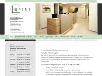 hautaerzte-lorenz.de Webseite Vorschau