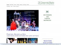 theaterverlagmuenchen.de Webseite Vorschau