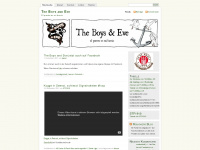 theboysandeve.wordpress.com Webseite Vorschau