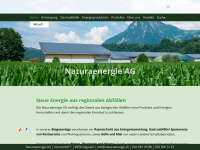 naturaenergie.ch Webseite Vorschau