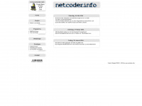 netcoder.info Webseite Vorschau