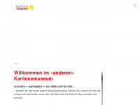 kantonsmuseum.be Webseite Vorschau