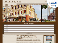 hotelduna.hu Webseite Vorschau