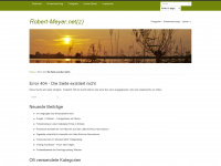 robert-meyer.net Webseite Vorschau