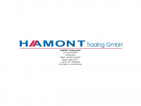 hamont.com Webseite Vorschau