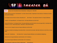 theater-bue.com Webseite Vorschau
