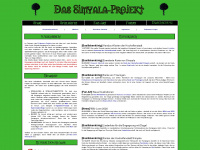 simyala-projekt.de Webseite Vorschau