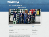 w-benning.de Webseite Vorschau