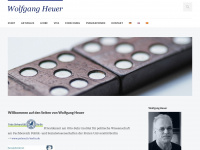 wolfgang-heuer.com Webseite Vorschau