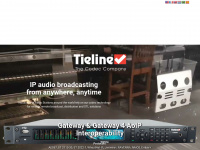 tieline.com Webseite Vorschau
