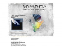badsymphony.com Webseite Vorschau