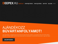 deepex.hu Webseite Vorschau