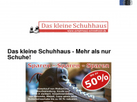 schuhhaus-schindhard.de Webseite Vorschau