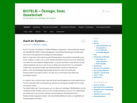 biotelie.wordpress.com Webseite Vorschau