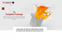 redbackdesign.net Webseite Vorschau