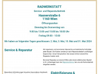 radwerkstatt.at Webseite Vorschau