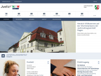 jva-hagen.nrw.de Webseite Vorschau