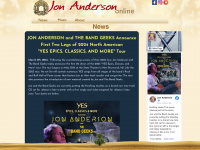 jonanderson.com Webseite Vorschau