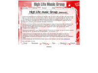 high-life-music-group.de Webseite Vorschau