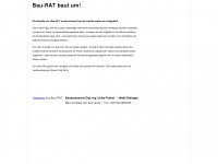 bau-rat.de Webseite Vorschau