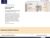 zurmuehle.net Webseite Vorschau