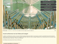 stiftsmusik-stuttgart.de Webseite Vorschau