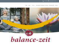 balance-zeit.de Webseite Vorschau