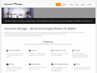 insurance-manager.at Webseite Vorschau